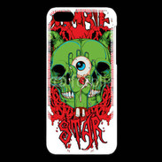 Coque iPhone 5C Tête de Mort Zombie 15