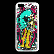 Coque iPhone 5C Tête de Mort Dead Serious