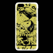 Coque iPhone 5C Tête de Mort War is Over