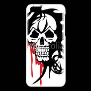 Coque iPhone 5C Tête de Mort Bloody