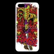 Coque iPhone 5C Tête de Mort Zombie 35
