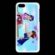 Coque iPhone 5C Garçon romantique