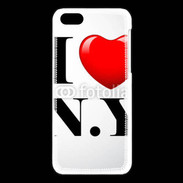 Coque iPhone 5C I love New York