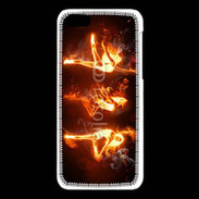 Coque iPhone 5C Danseuse feu
