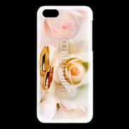 Coque iPhone 5C Alliance sur fond de rose
