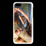 Coque iPhone 5C Tatouage homme sexy