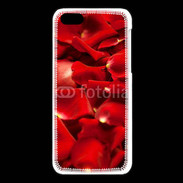 Coque iPhone 5C Fond pétales de roses