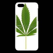 Coque iPhone 5C Feuille de cannabis