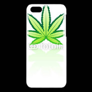 Coque iPhone 5C Feuille de cannabis 2
