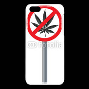 Coque iPhone 5C Cannabis interdit