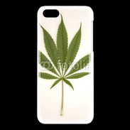 Coque iPhone 5C Feuille de cannabis 3