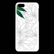Coque iPhone 5C Fond cannabis