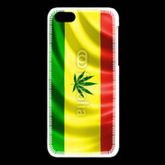 Coque iPhone 5C Drapeau cannabis