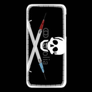 Coque iPhone 5C Tête de mort drogue