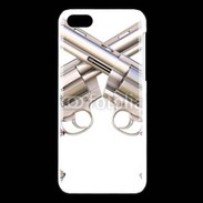 Coque iPhone 5C Double revolver
