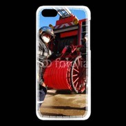 Coque iPhone 5C Pompiers Rangement matériel fin d'incendie