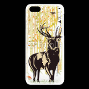 Coque iPhone 5C Illustration de cerf 5