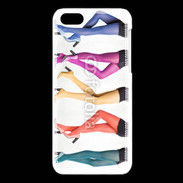 Coque iPhone 5C Collants multicolors