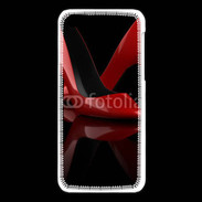 Coque iPhone 5C Escarpins rouges 2