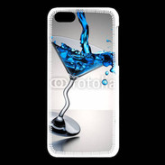 Coque iPhone 5C Cocktail bleu lagon 5