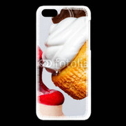 Coque iPhone 5C Bouche gourmande
