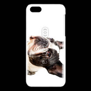 Coque iPhone 5C Bulldog français 1