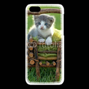 Coque iPhone 5C Panier de chatton