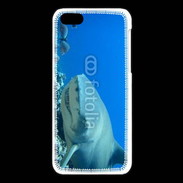 Coque iPhone 5C Requin citron