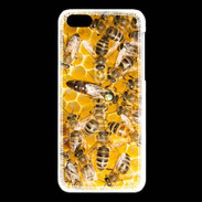 Coque iPhone 5C Ruche d'abeilles