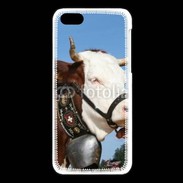 Coque iPhone 5C Vache de race Abondance Savoie