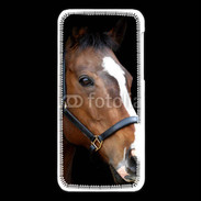 Coque iPhone 5C Portrait de cheval 2