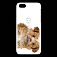 Coque iPhone 5C Petit chiot 4
