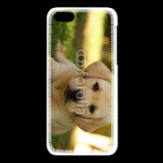 Coque iPhone 5C Chiot labrador 4