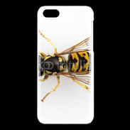 Coque iPhone 5C Guêpe vue de dessus