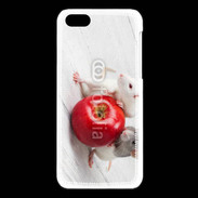 Coque iPhone 5C Rats gourmands