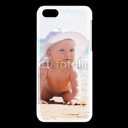 Coque iPhone 5C Bébé à la plage