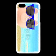 Coque iPhone 5C Cochon à la mer