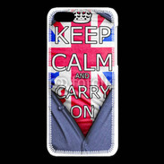 Coque iPhone 5C Keep Calm Businessman