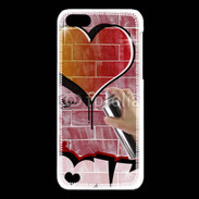 Coque iPhone 5C Love graffiti