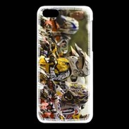 Coque iPhone 5C Départ course de Motocross