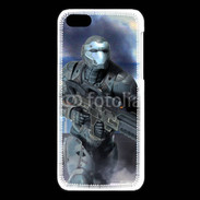 Coque iPhone 5C Soldat futuriste