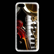 Coque iPhone 5C Mélange d'instruments de musique