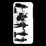 Coque iPhone 5C Groupe de musicien et chanteur