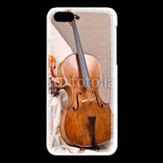 Coque iPhone 5C Violon et violoncelle 1