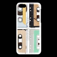 Coque iPhone 5C Music audio tape vintage