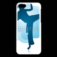 Coque iPhone 5C Karaté féminin