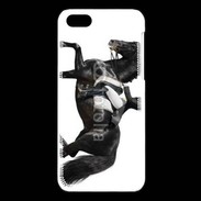 Coque iPhone 5C Dressage Equitation 2