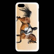 Coque iPhone 5C Dressage Equitation 3