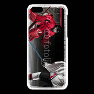 Coque iPhone 5C Gardien de Hockey sur glace