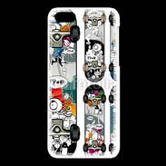 Coque iPhone 5C Skate graffiti